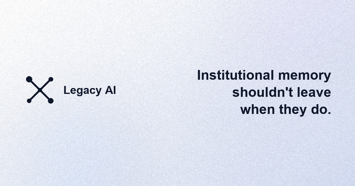 Legacy AI